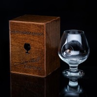 Бокал для коньяка с пулей «Непробиваемый», 395 мл