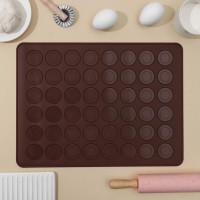 Коврик для макаронс Доляна «Ронд», 39×29 см, цвет МИКС