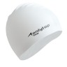 Шапочка для плавания силиконовая 56 гр, цвет белый
