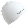 Шапочка для плавания силиконовая 56 гр, цвет белый