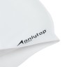 Шапочка для плавания силиконовая 56 гр, цвет белый