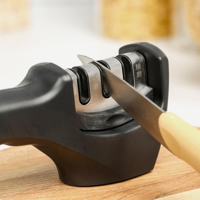 Точилка для ножей, 20×6×5,5 см, цвет МИКС