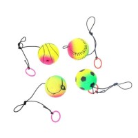 Мяч «Спорт» с резинкой 4.7 см., виды МИКС