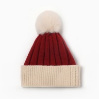 Шапка детская MINAKU, размер 48-50, бордовая