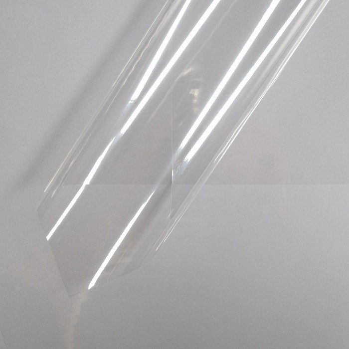 Пленка для декора и флористики, прозрачная в листах, 67×67±5%см 50 мкм