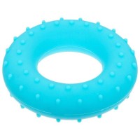 Эспандер кистевой, массажный 7 см, нагрузка 25 кг, цвет голубой