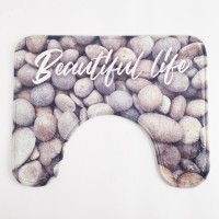 Коврик для ванной Этель Beautiful life, 50×40 см, велюр