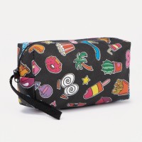 Косметичка на молнии, цвет розовый