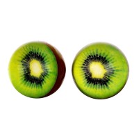 Мяч каучуковый «Фрукты», 4,5 см, виды МИКС