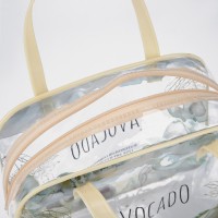 Косметичка на молнии, цвет зелёный