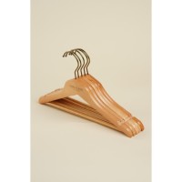 Плечики - вешалки для одежды SL Home, 5 шт., детские, дерево лотос, 33×21 см