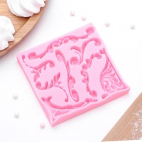 Молд «Вензельный оттиск», 9,8×9,8 см, цвет МИКС