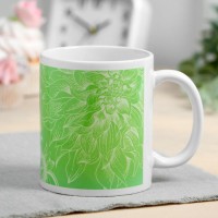 Кружка "Евгения" цветы, 320 мл