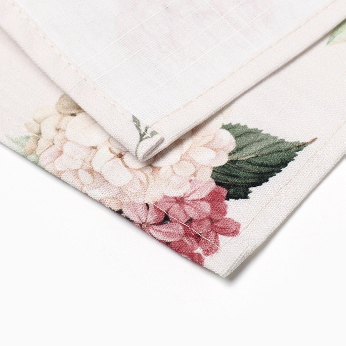 Фартук кухонный «Этель» Bloom 60×70 см, 100% хлопок, репс 210 г/м²