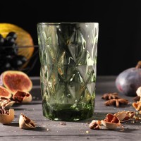 Набор стаканов Magistro «Круиз», 350 мл, 6 шт, 8×12,5 см, цвет янтарный