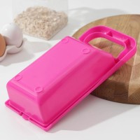 Тёрка с контейнером «Маргарита», 26×12×7 см, цвет МИКС