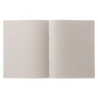 Комплект тетрадей из 20 штук, 24 листа в линию КПК "Зелёная обложка", блок №2, белизна 75% (серые листы)