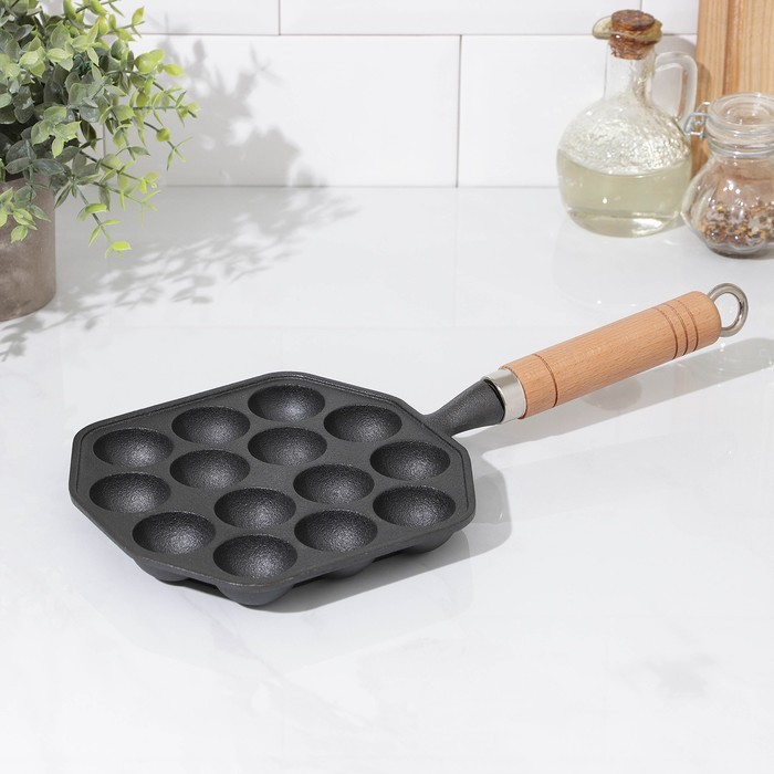 Сковорода «Сферос», 14 ячеек, 36×17×2,5 см