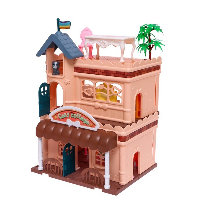 Дом для кукол «Кукольный дом» с куклой и аксессуарами Дом для кукол «Кукольный дом» с куклой и аксессуарами