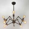 Люстра 2249/8 E27 40Вт черно-бронзовый 70х70х42 см BayerLux