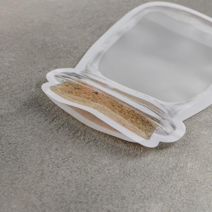 Набор пакетов для хранения сыпучих продуктов, 2 шт, 15,5×10 см, 19,6×12,6 см, застёжка zip-lock