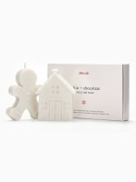 Подарочный набор новогодний, фигурное мыло, фигурная свеча, URAL LAB