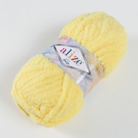 Пряжа "Softy mega" 100% микрополиэстер 70м/100гр (187 лимонный)