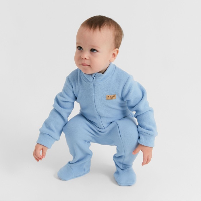 Комбинезон детский MINAKU, голубой, рост 80-86 см