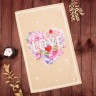 Полотенце "Этель" Пионы Love 40х67 см, 100% хл, саржа 190 гр/м2 Полотенце "Этель" Пионы Love 40х67 см, 100% хл, саржа 190 гр/м2