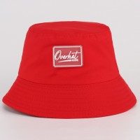 Панама детская для девочки, красная, р-р 52-54