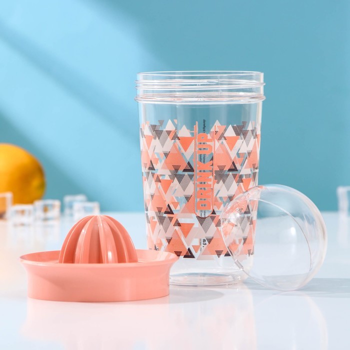 Стакан для цитрусовых «Сомбреро», 600 мл, 11×11×19 см, цвет МИКС