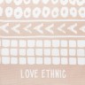 Полотенце кухонное Доляна LOVE ETHNIC, 35х60 см, 100% хлопок, 160г/м2