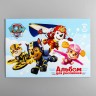 Альбом для рисования А4, 8 листов,Paw Patrol мел карт