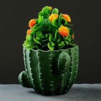 Кашпо "Кактус" 13х10см