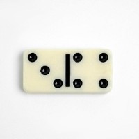 Домино "Время Игры", 14.5 х 4.7 х 3.4 см, костяшка 4 х 0.5 х 2 см