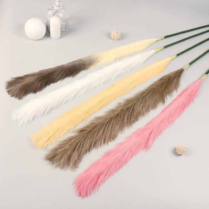 Декор "Перо Грация" 120 см, микс