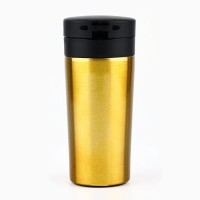 Термостакан с кнопкой SVOBODA VOLI «Самый крепкий», 350 мл, сохраняет тепло 6 ч