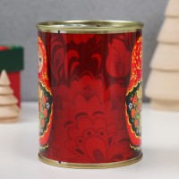 Копилка-банка металл "Матрешка"