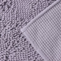 Коврик для дома LaDо́m, букли, ворс 2.5 см, плотность 1400 г, 50×80 см, сиреневый