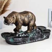 Подставка для бутылки «Медведь», 45×23×25 см, цветная