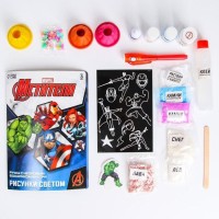 Набор для опытов "7  крутых опытов", 7 в 1, Мстители