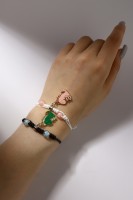 Браслеты парные «Неразлучники» динозаврики, цветные, 7 см