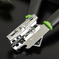 Нож консервный Доляна Lime, 20×5 см, цвет чёрно-зелёный