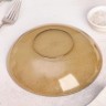 Тарелка глубокая Basilico, 450 мл, d=18 см, цвет коричневый Тарелка глубокая Basilico, 450 мл, d=18 см, цвет коричневый