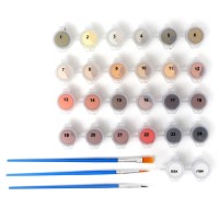 Картина по номерам на холсте с подрамником «Воин в огне», 40 х 50 см