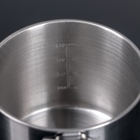 Ковш «Базис», 1,2 л, d=16 см, с мерной шкалой, металлическая ручка