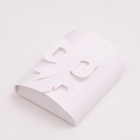 Коробка складная-конверт под кондитерские изделия, белый, 10,5 х 9,5 х 4 см