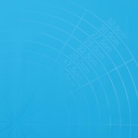 Коврик с разлиновкой Доляна «Буссен», 61,5×41,5 см, цвет МИКС