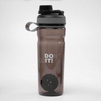 Шейкер Don`t quit, 800 мл, 7.7х23.5 см, черный