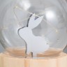 Ночник «Шар-заяц» LED 3хAG10 шар 8см 6,5х6,5х11,5см